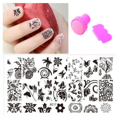 Трафарет для стемпинга XY-s09