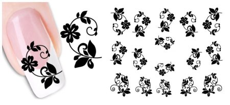 Трафарет для ногтей