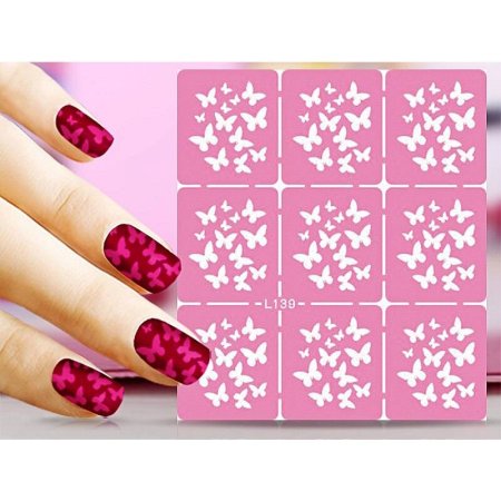 Вензеля трафареты для ногтей