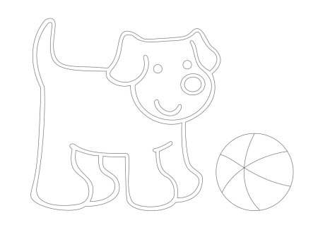 Детские трафареты для рисования