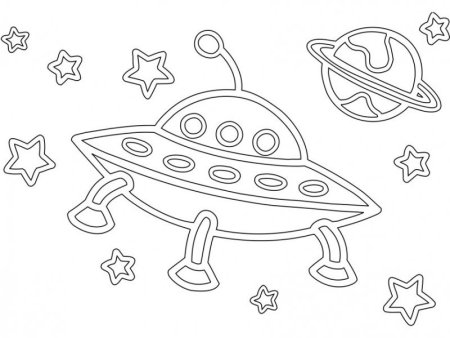 Вырезалки космос для детей