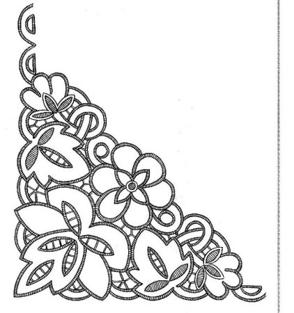 Вышивка Ришелье схемы для начинающих