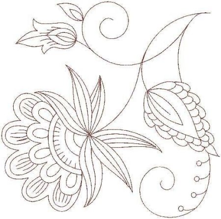 Узоры для вышивки гладью