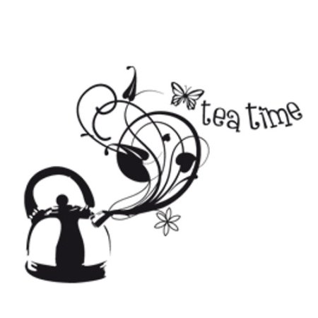 Tea time трафарет