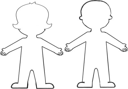 Раскраска о дружбе в детском саду для детей