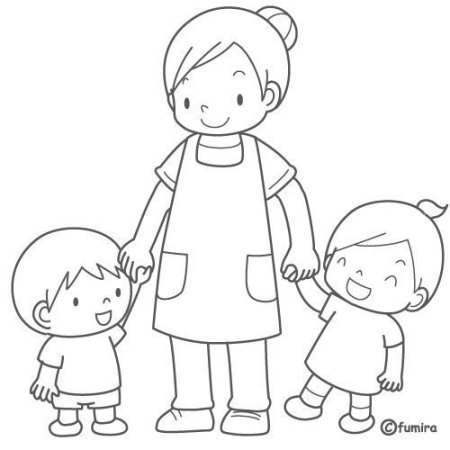 Трафарет человека