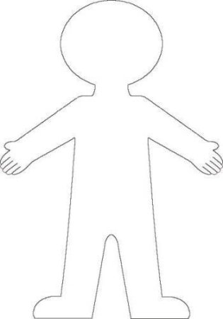 Контуры семьи для рисования