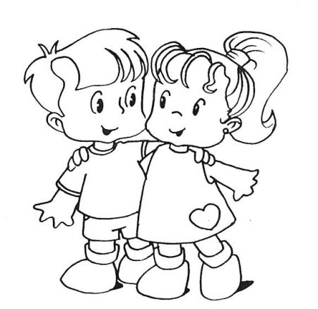 Семья шаблон для рисования