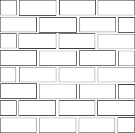 Кирпичная стена трафарет