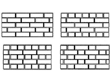 Рисование кирпичной кладки