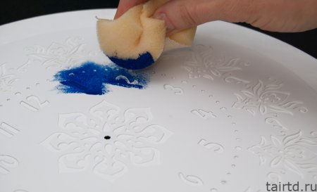 Набивка по трафарету