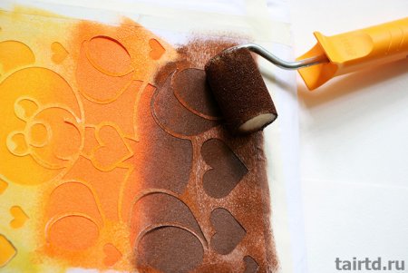 Трафаретная краска для ткани