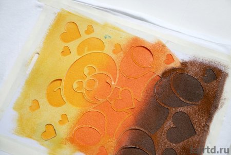 Трафареты для рисования губкой