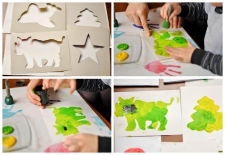 Трафареты для нанесения на ткань