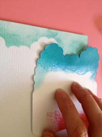 Рисование с помощью трафарета