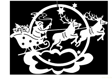 Трафарет "окна"