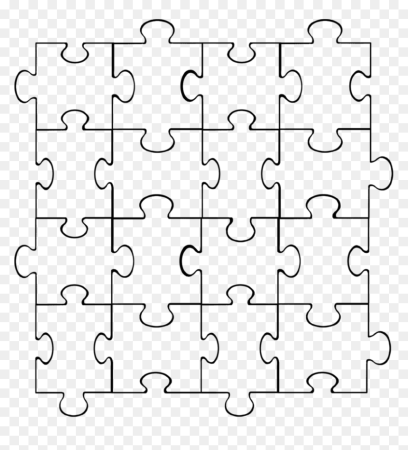 Пазл контур