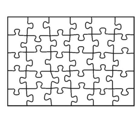 Разметка для пазла