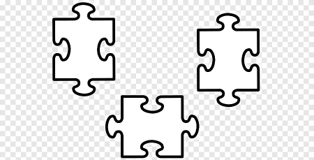 Пазл контур