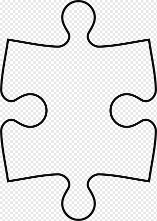 Пазл контур