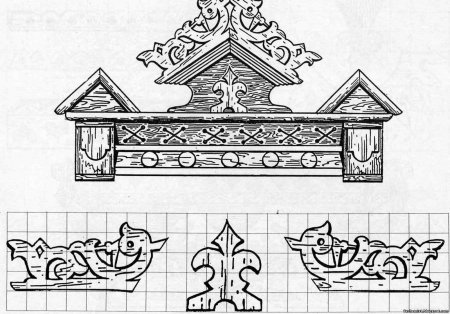 Домовая резьба по дереву трафареты наличники