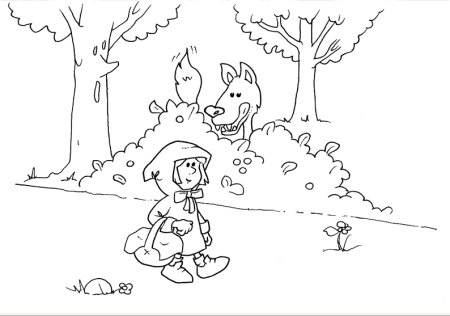 Лесная Полянка раскраска