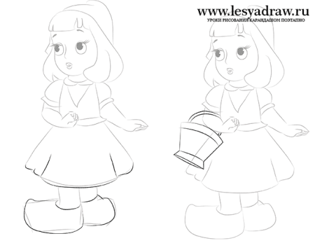 Красная шапочка рисунок