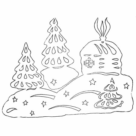 Новогодние трафареты НАОК