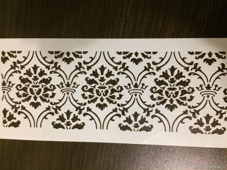 Нанесение рисунка на мебель