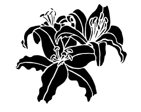 Трафарет для нанесения рисунка на стену