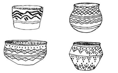 Ваза с башкирским орнаментом