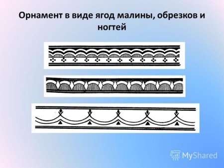 Якутский ленточный орнамент
