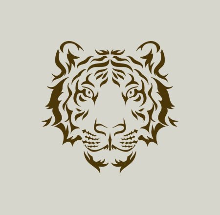 Трафареты для декора Лев