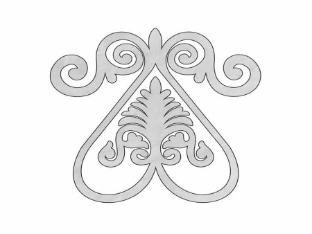 Лировидный орнамент якутов