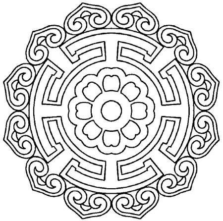 Бурятский орнамент хээ