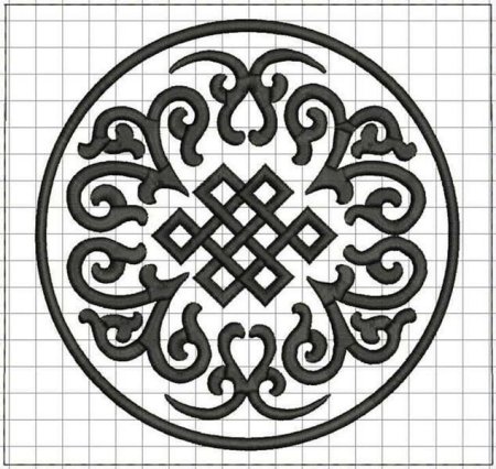 Бурятский орнамент