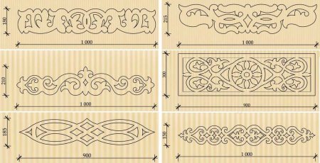 Прорезная резьба по дереву орнаменты