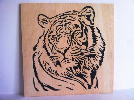 Контурное Выжигание по дереву