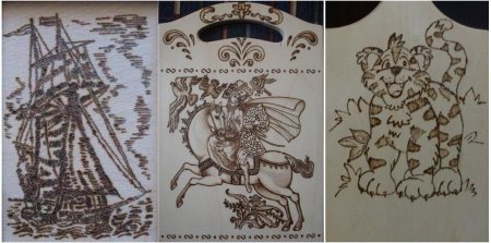 Выжигание по дереву Япония