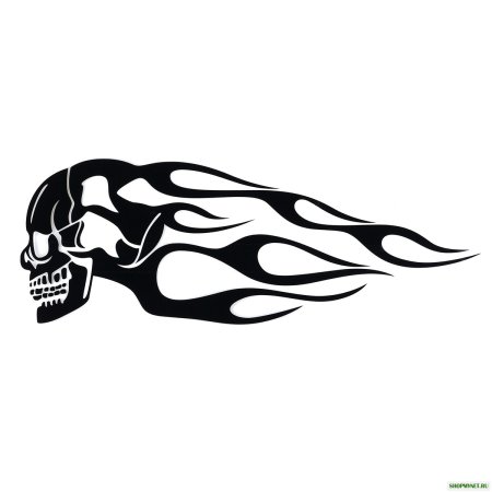 Трафарет мотоцикла