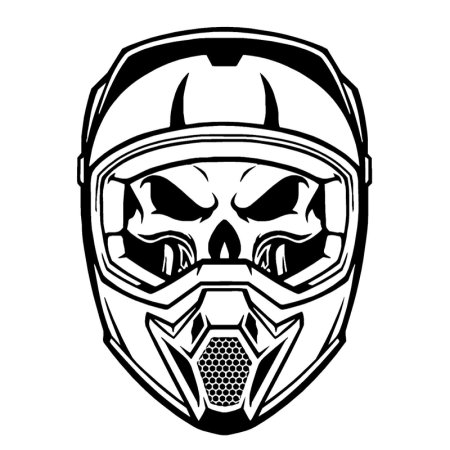 Кроссовый шлем логотип