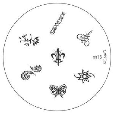 Диск для стемпинга Konad m15