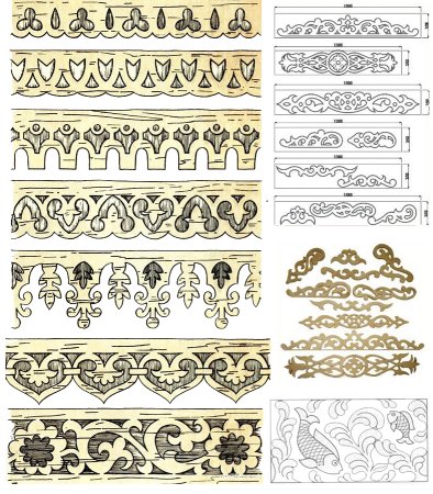 Орнамент для резьбы