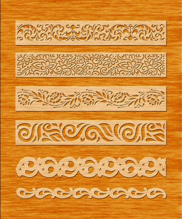 Прорезная пропильная резьба по дереву