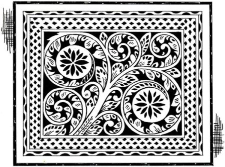 Орнаменты для резьбы по бересте