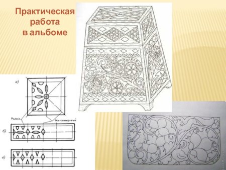 Узоры для резьбы по бересте