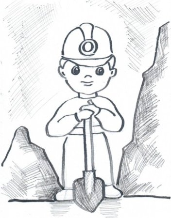 Шахтерский труд глазами детей