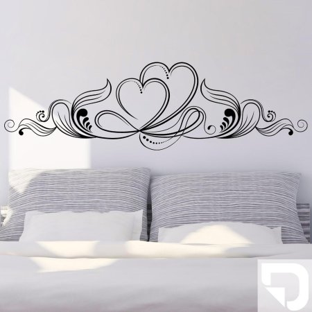 Орнамент на стену в спальню