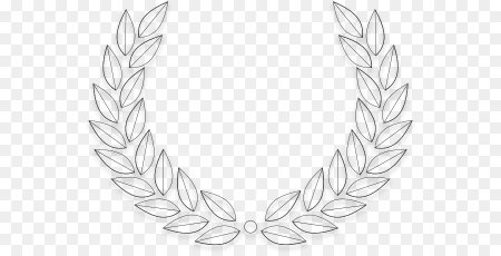 Венок трафарет