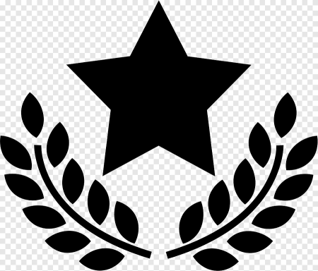 Лавровый венок со звездой